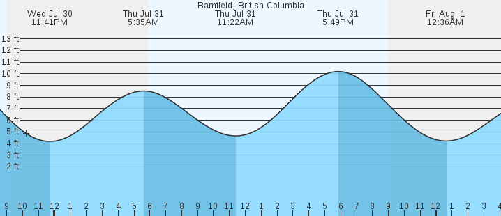 tide graph