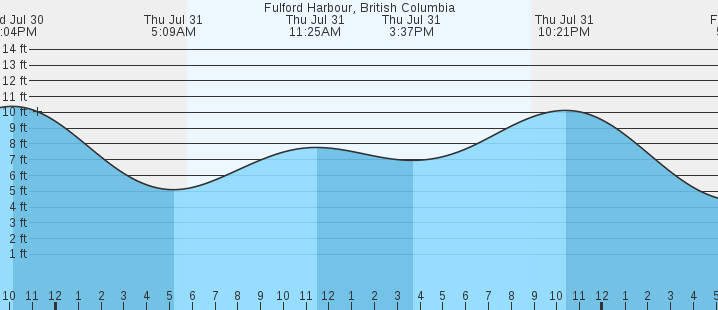 tide graph