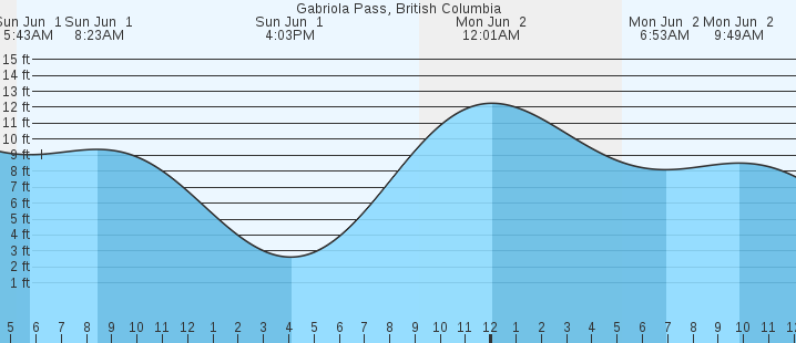 tide graph