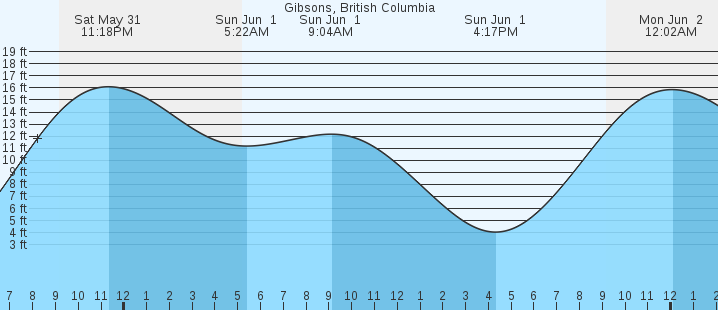 tide graph