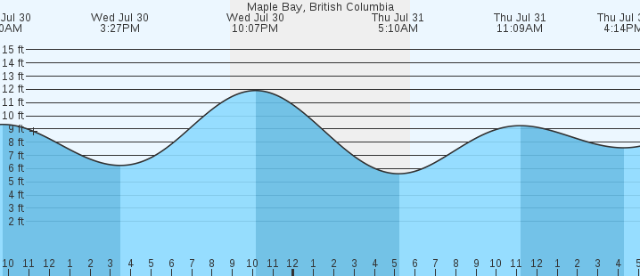 tide graph