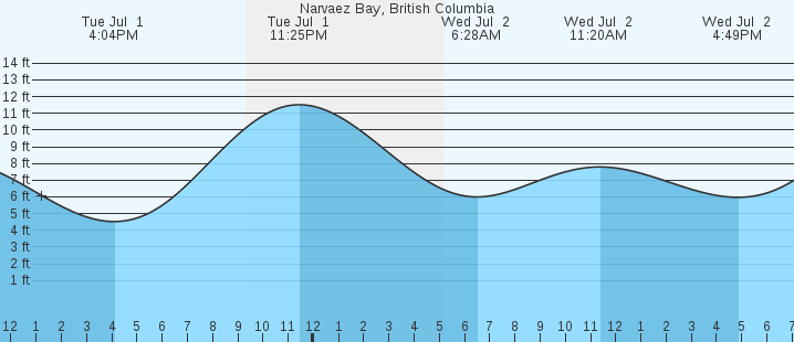 tide graph