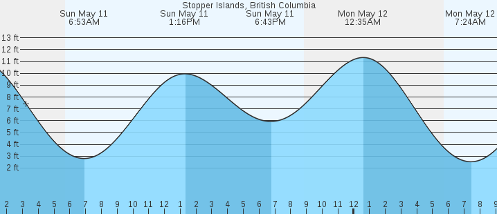 tide graph