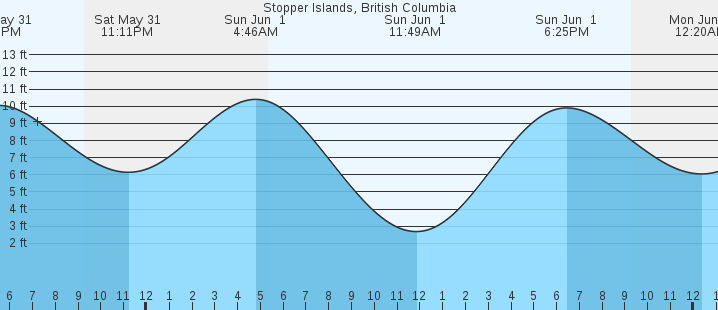 tide graph
