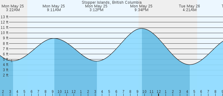 tide graph