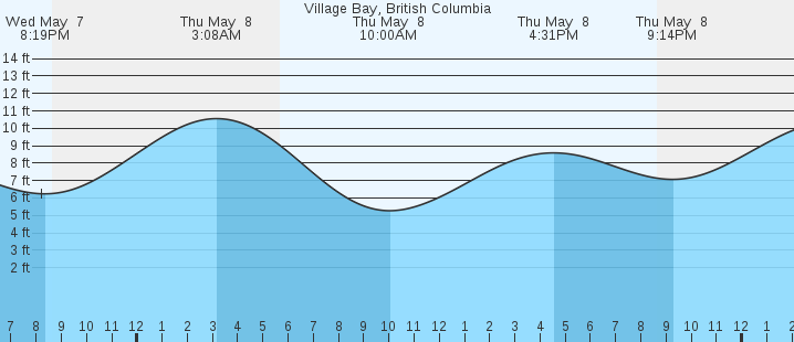 tide graph