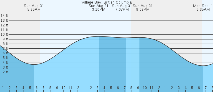 tide graph