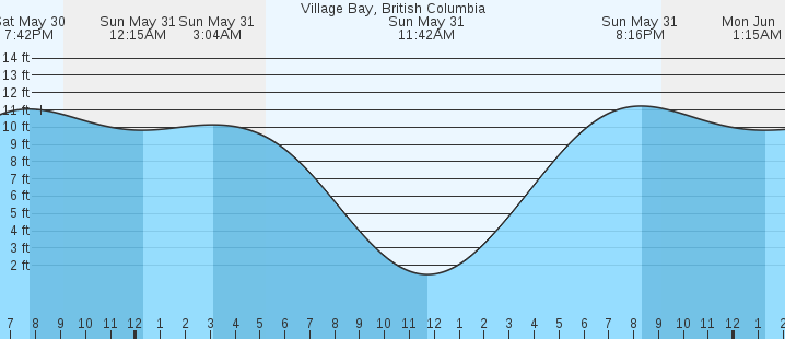 tide graph