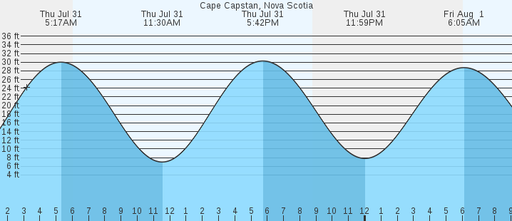 tide graph