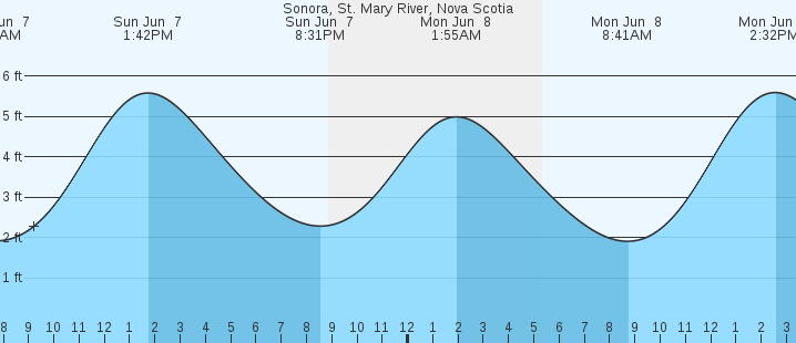 tide graph