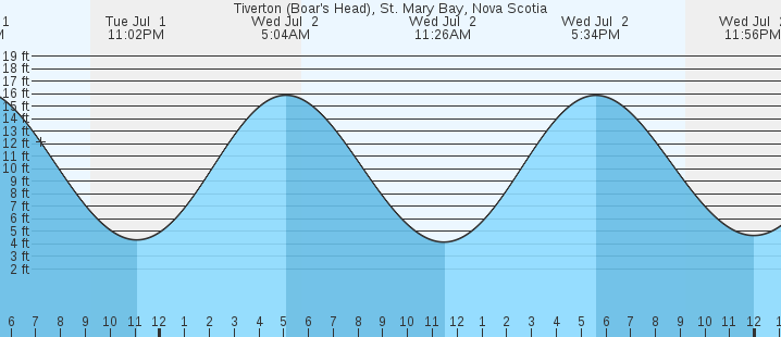tide graph
