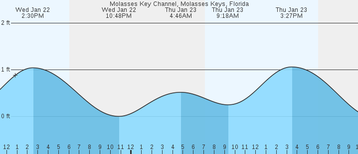 Molasses Key Channel, Molasses Keys, FL Tides :: MarineWeather.net