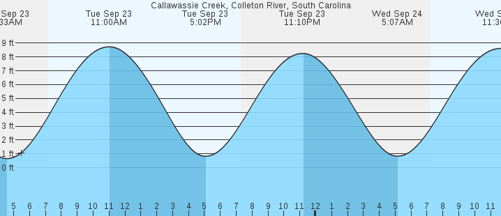 tide graph