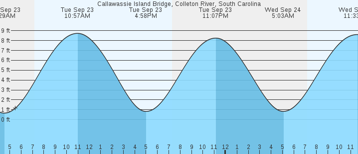 tide graph