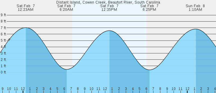 tide graph