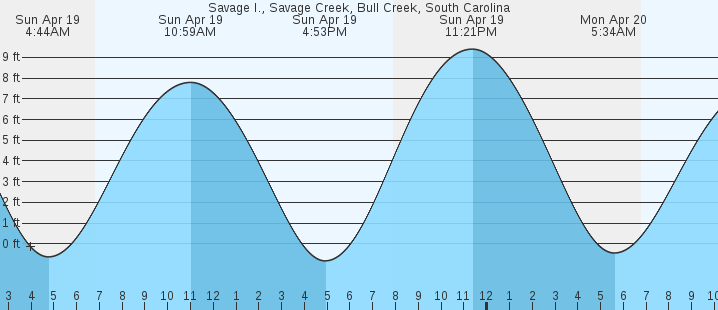 tide graph