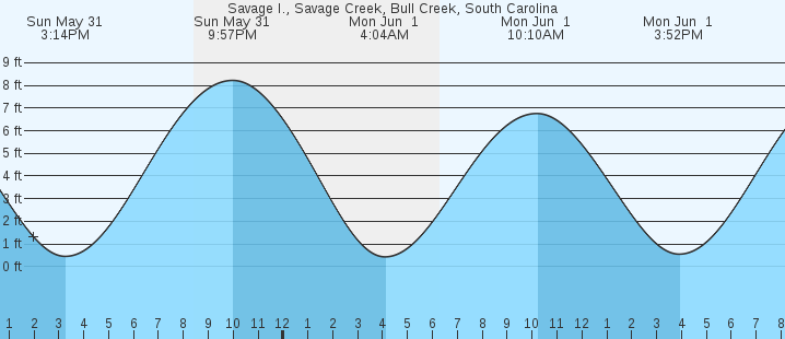 tide graph