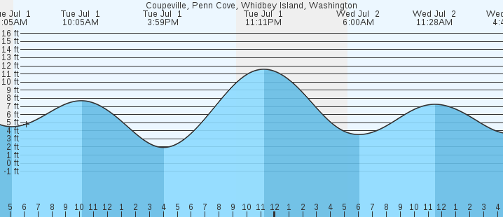 tide graph