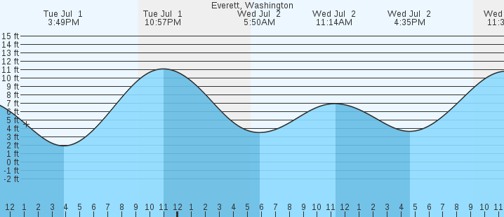 tide graph