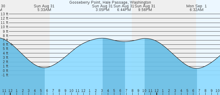 tide graph
