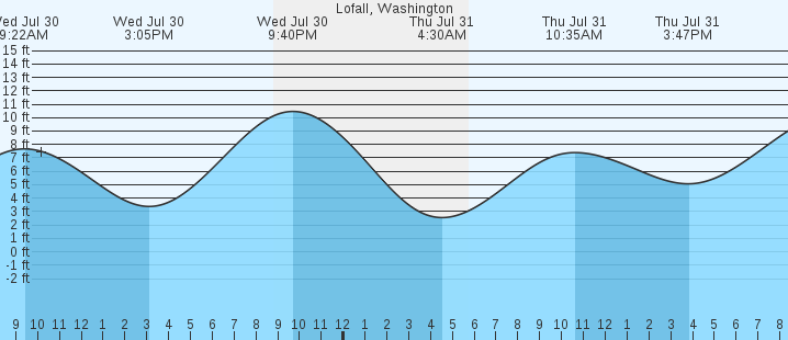 tide graph