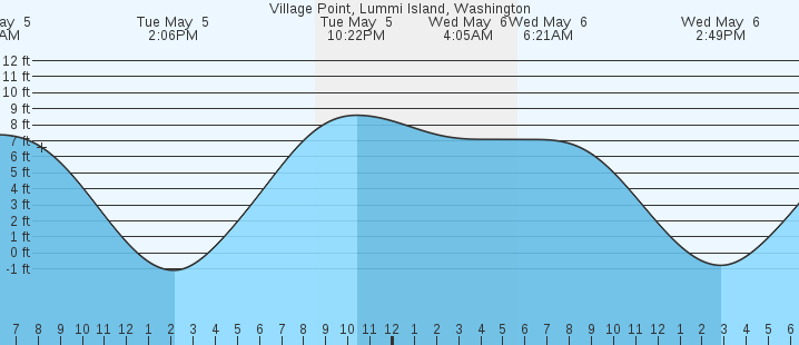tide graph